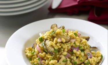 Barley and Mushroom Salad