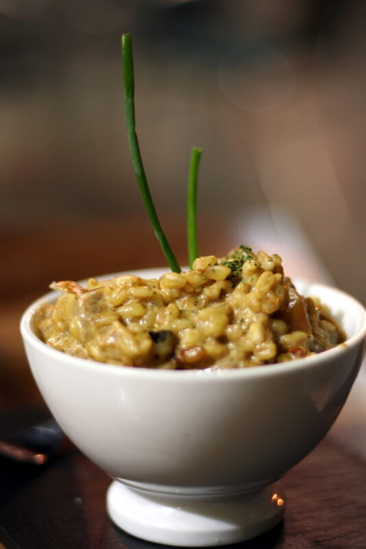 Barley Risotto for Spring with Asparagus and Lemon