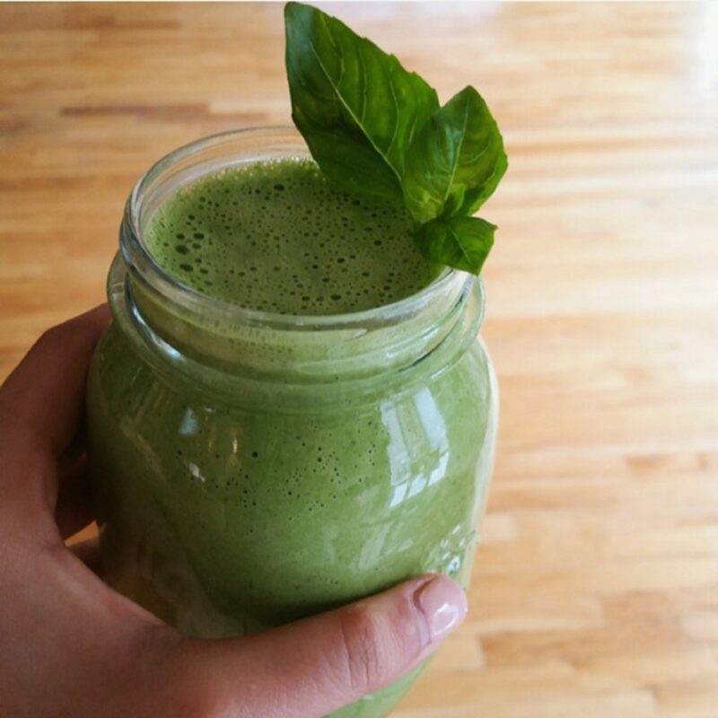 Mayo Free Creamy Pesto Salad Dressing