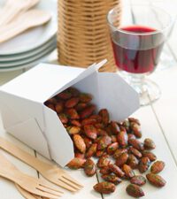 Basil Pesto Almonds