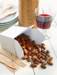 Basil Pesto Almonds