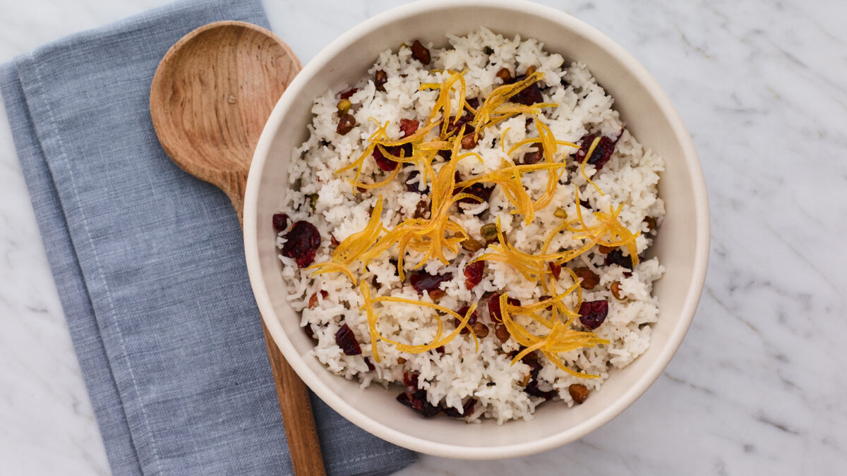 Basmati Rice with Pistachios