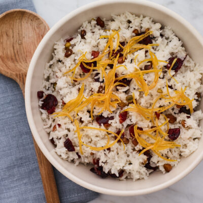 Basmati Rice with Pistachios