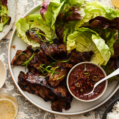 Quick BBQ ribs - Kalbi
