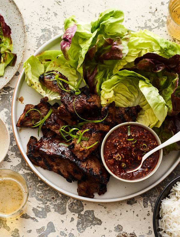 Quick BBQ ribs - Kalbi