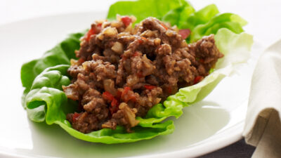 Beef Lettuce Wraps