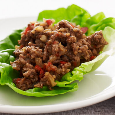 Beef Lettuce Wraps