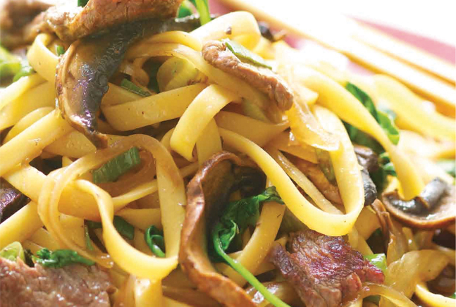 Beef Sukiyaki with Noodles