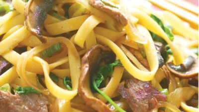 Beef Sukiyaki Noodles