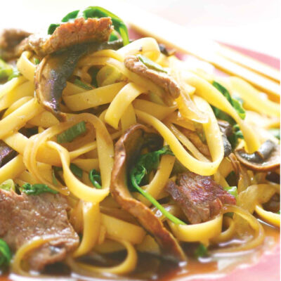Beef Sukiyaki Noodles