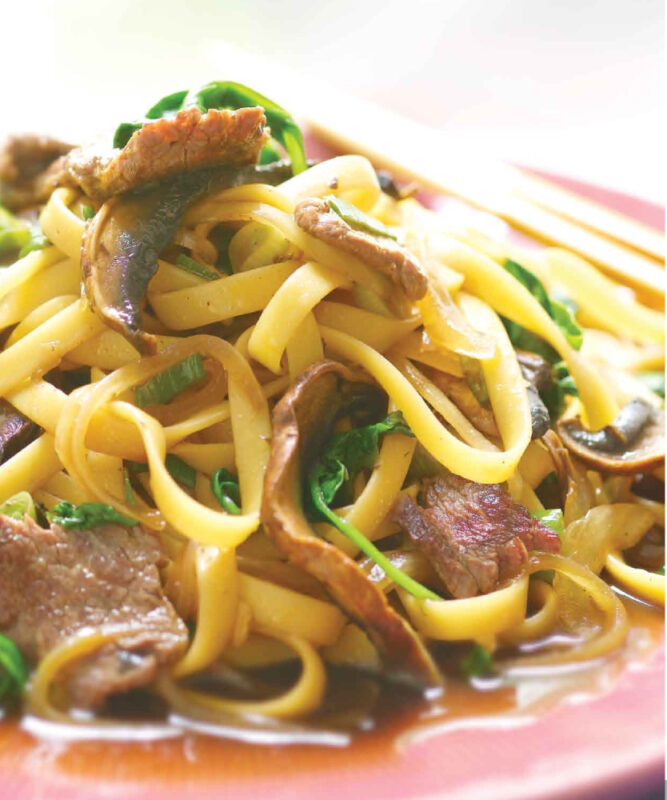 Beef Sukiyaki Noodles
