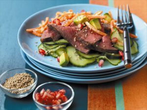 Beef__California_Roll__Salad