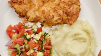 Beer-Battered BBQ Schnitzel Jewlish
