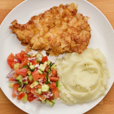 Beer-Battered BBQ Schnitzel Jewlish