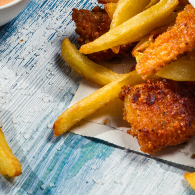 Beer Battered Cod with Panko