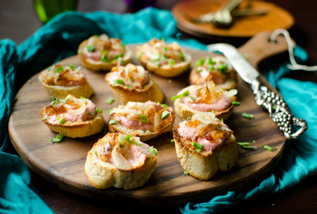 Beet Crostini