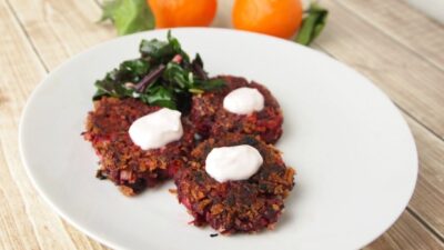 Beet-Fritters