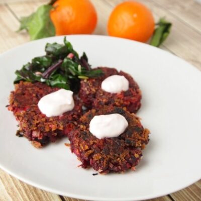 Beet-Fritters
