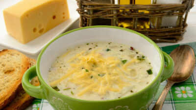 potato and cheese soup