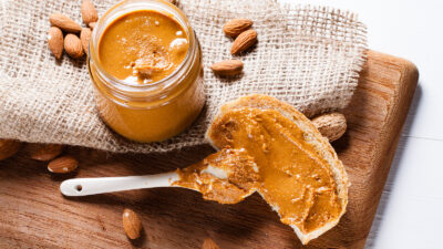 Almond Butter Finger Sandwiches