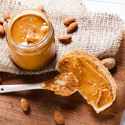 Almond Butter Finger Sandwiches