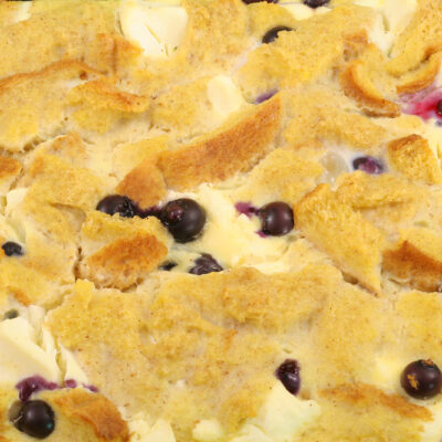 blueberry cream cheese french toast casserole