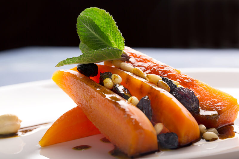 quick and easy carrot raisin and honey tzimmes