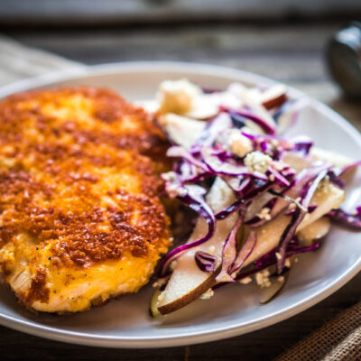 Pesach Pecan Crusted Chicken