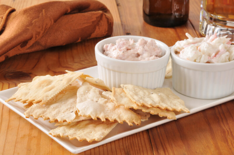 mock crab and artichoke spread
