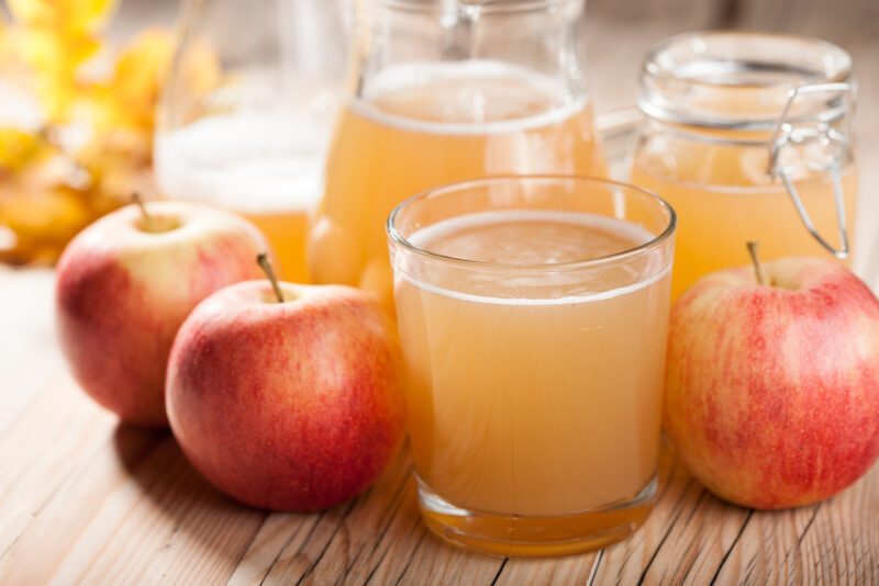 quick fresh no juicer needed apple juice