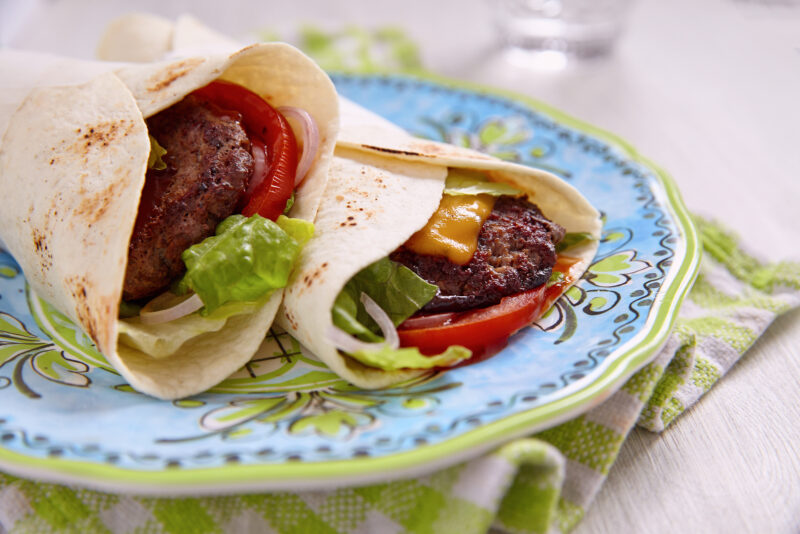 New Mexico veggie burger