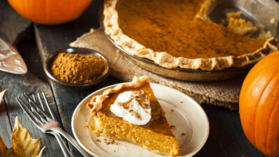 Apple Butter Pumpkin Pie