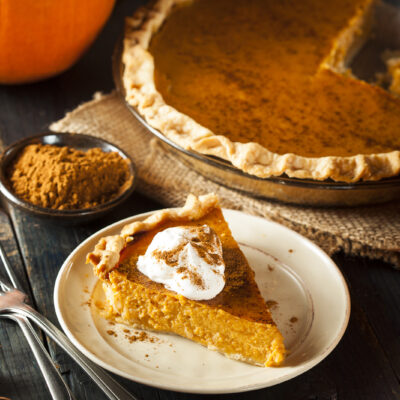 Apple Butter Pumpkin Pie