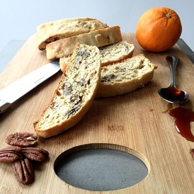 Pecan and Silan Biscotti