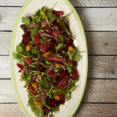 Blood Orange and Duck Confit Salad