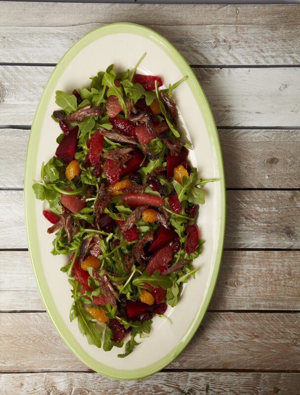 Blood Orange and Duck Confit Salad