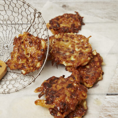Parsnip and Leek Latkes Pg. 41