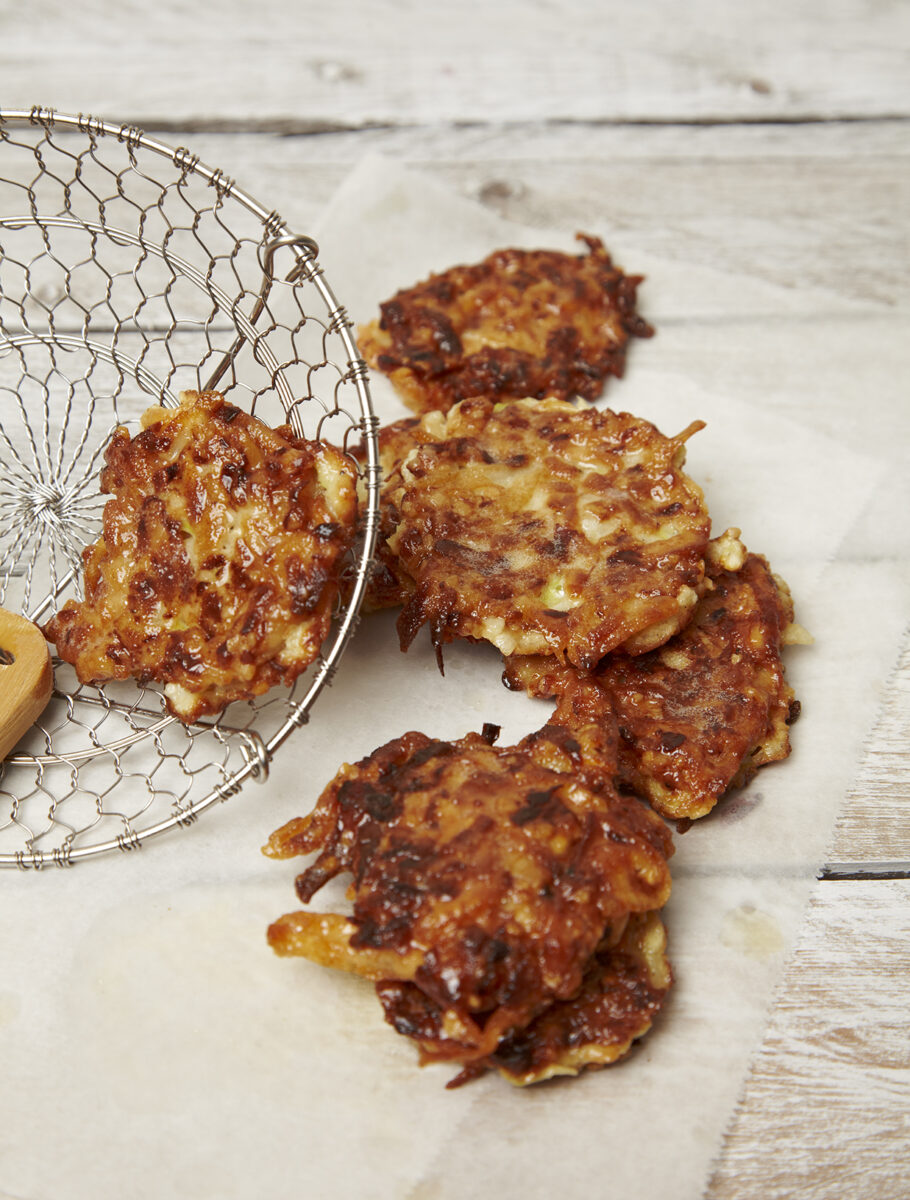 Parsnip and Leek Latkes Pg. 41