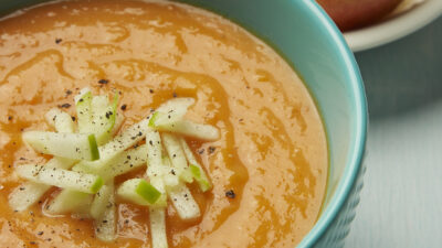 Butternut Squash, Apple and Ginger Soup