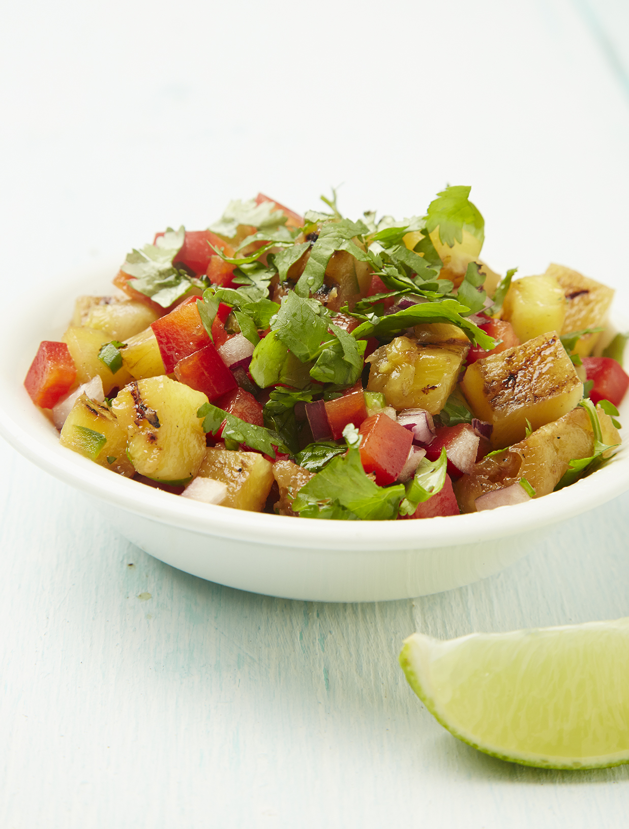 Grilled Pineapple Salsa &raquo; Jamie Geller