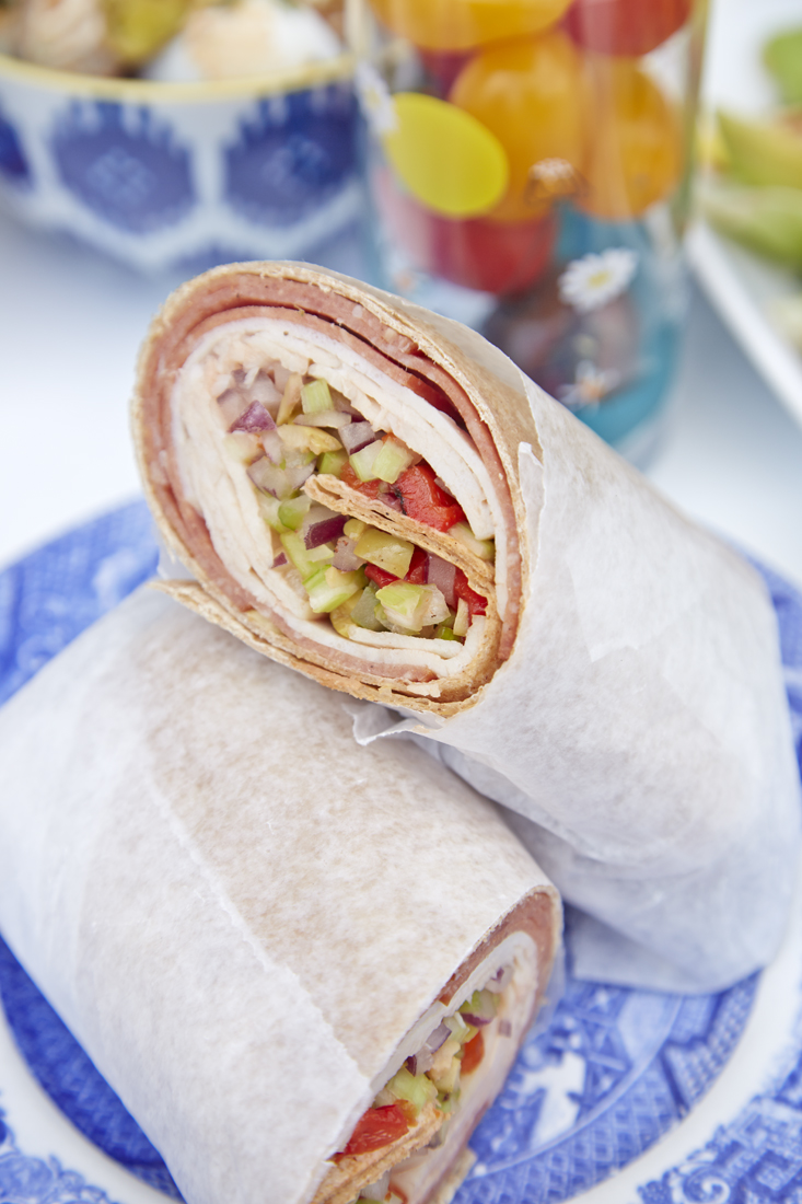 Muffuletta Wrap