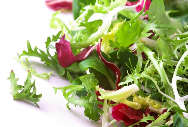 bitter greens salad
