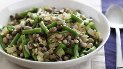 Black Eyed Peas and Green Beans