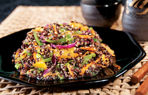 Black Quinoa Asian Slaw