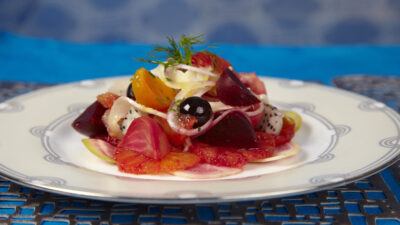 blood orange and beet salad