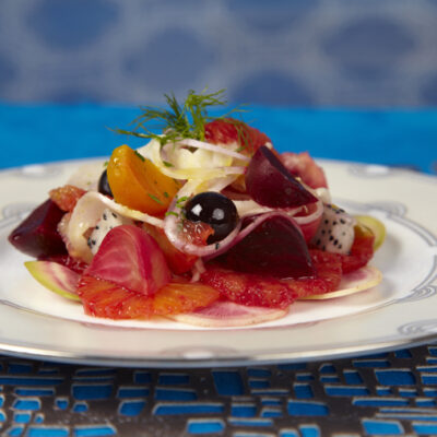 blood orange and beet salad