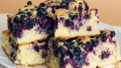 blueberry cake