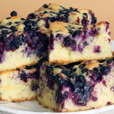 blueberry cake