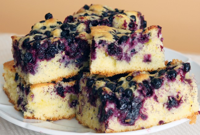 blueberry cake