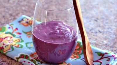 Blueberry Cheesecake Milkshake